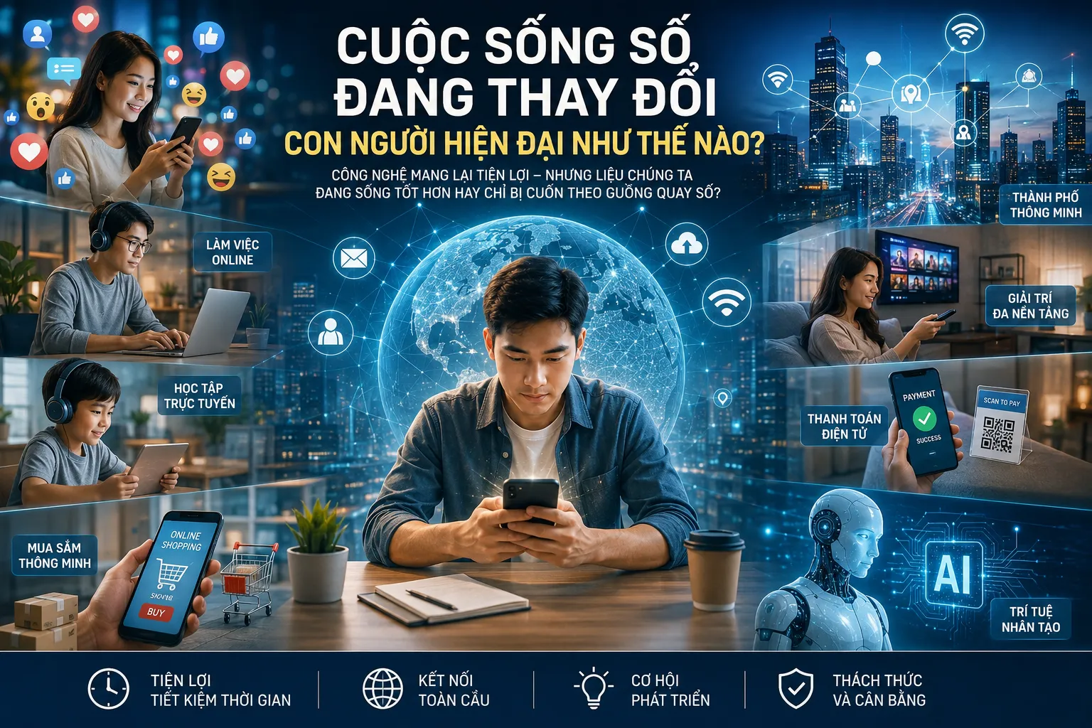 Cuộc Sống Số Đang Thay Đổi Con Người Hiện Đại Như Thế Nào?