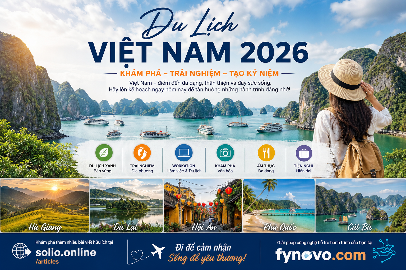 Du Lịch Việt Nam 2026: Xu Hướng Trải Nghiệm Mới, Điểm Đến Hấp Dẫn Và Bí Quyết Du Lịch Thông Minh