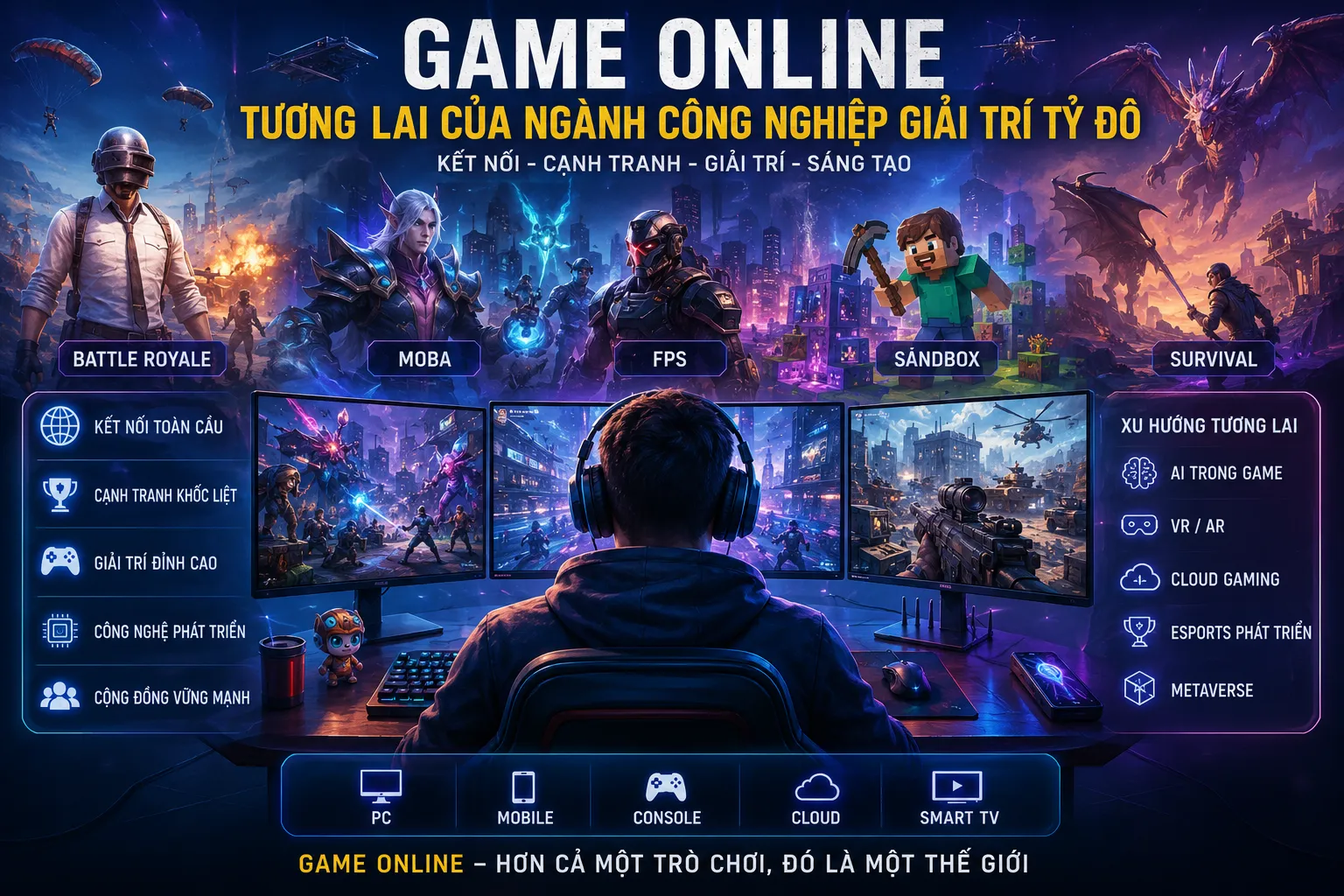 Game Online Là Gì? Tương Lai Của Ngành Công Nghiệp Giải Trí Tỷ Đô