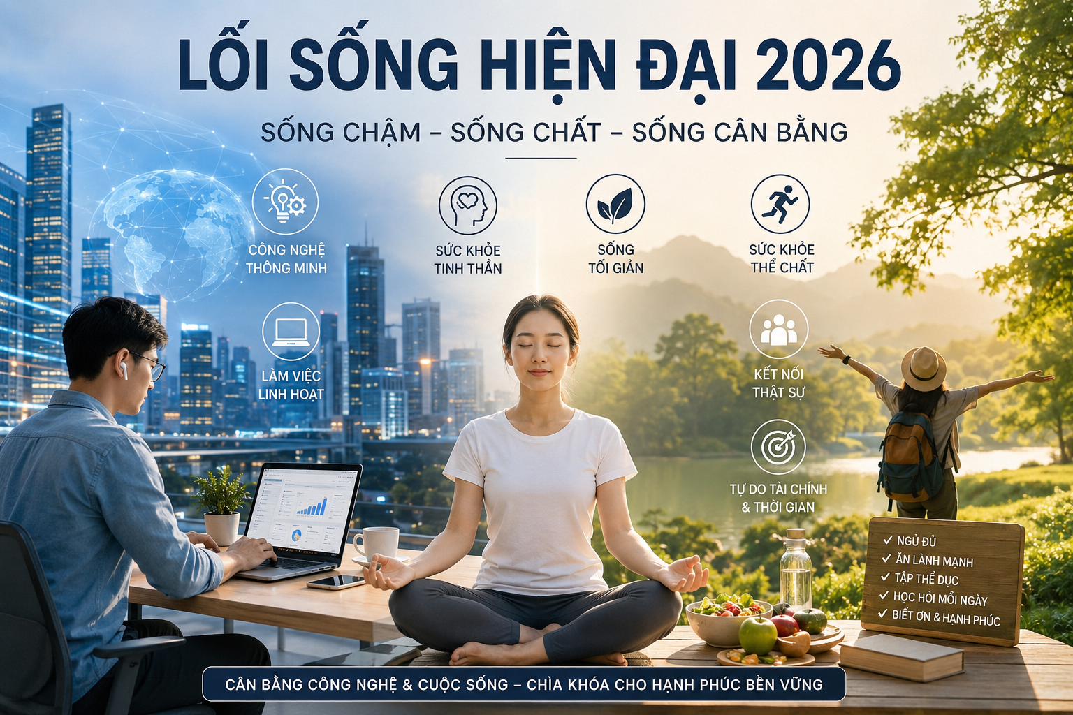 Lối Sống Hiện Đại 2026: Sống Chậm Trong Một Thế Giới Quá Nhanh
