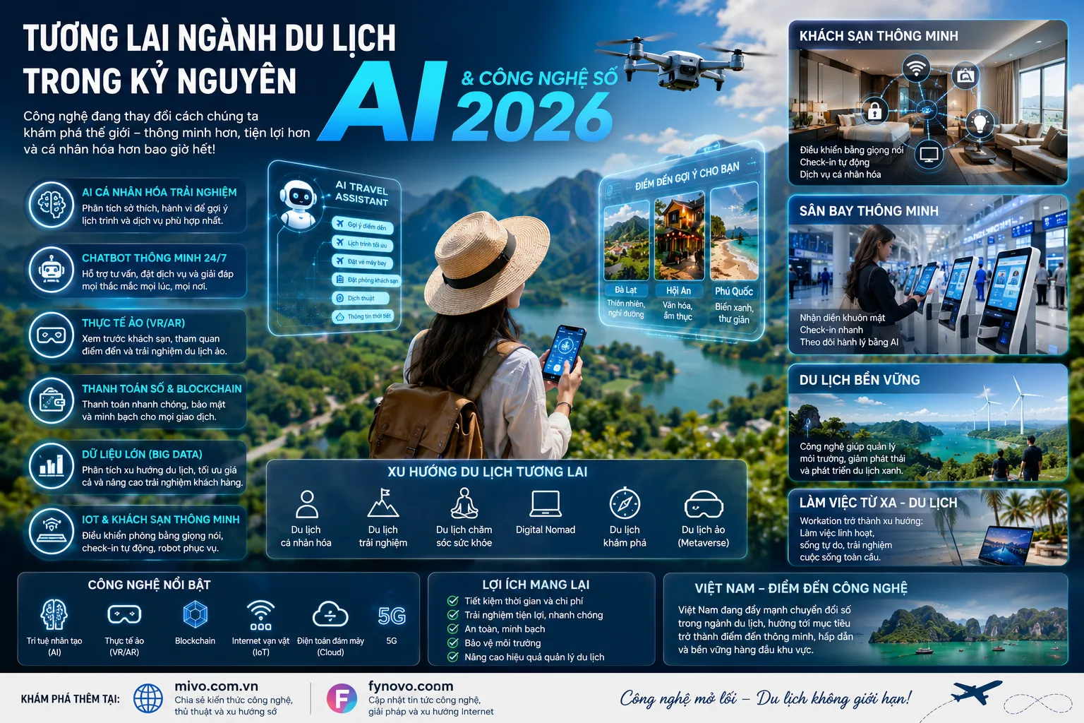 Tương Lai Ngành Du Lịch Trong Kỷ Nguyên AI Và Công Nghệ Số Năm 2026