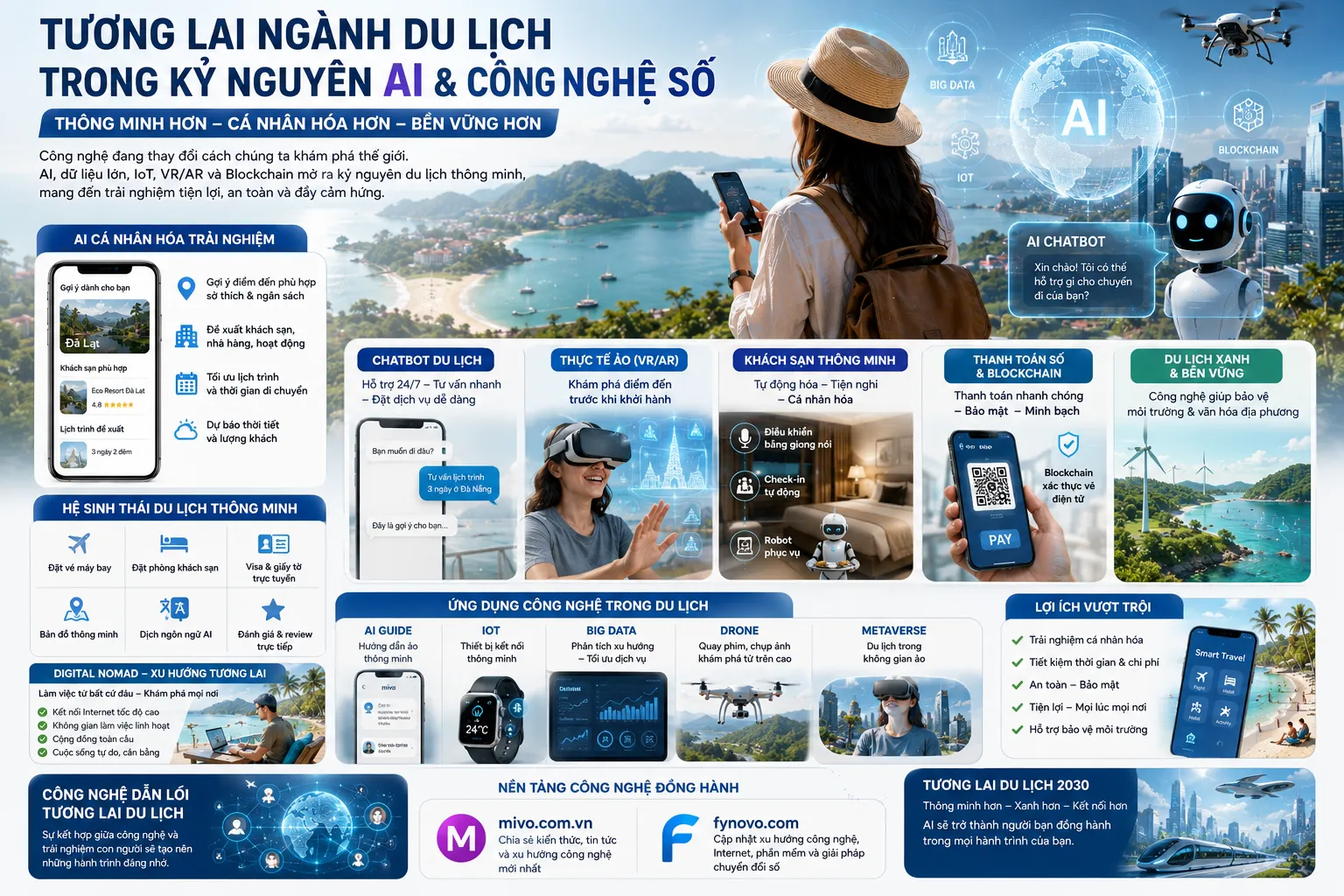 Tương Lai Ngành Du Lịch Trong Kỷ Nguyên AI Và Công Nghệ Số Năm 2026